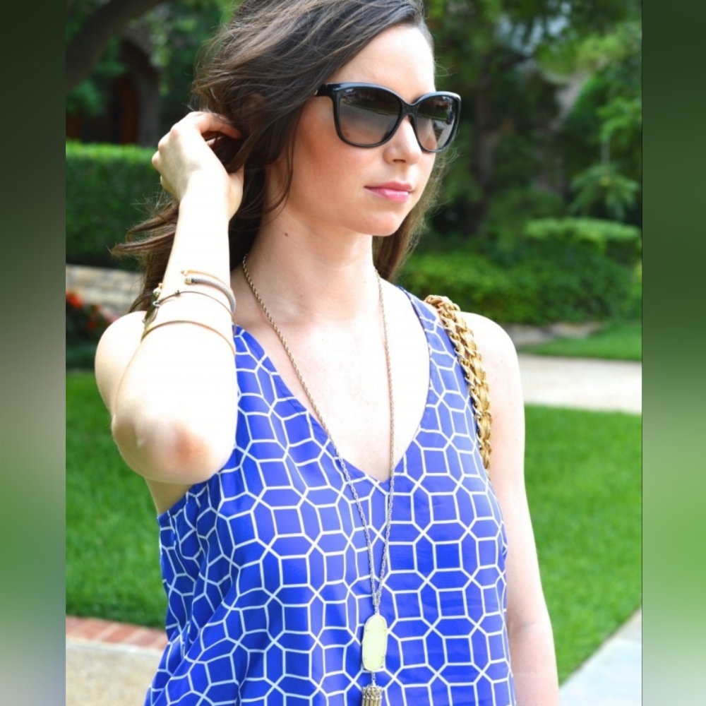 💘 Amanda Uprichard Silk Sleeveless Top - Picture 2 of 9
